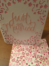 Load image into Gallery viewer, Just Married Greeting Card
